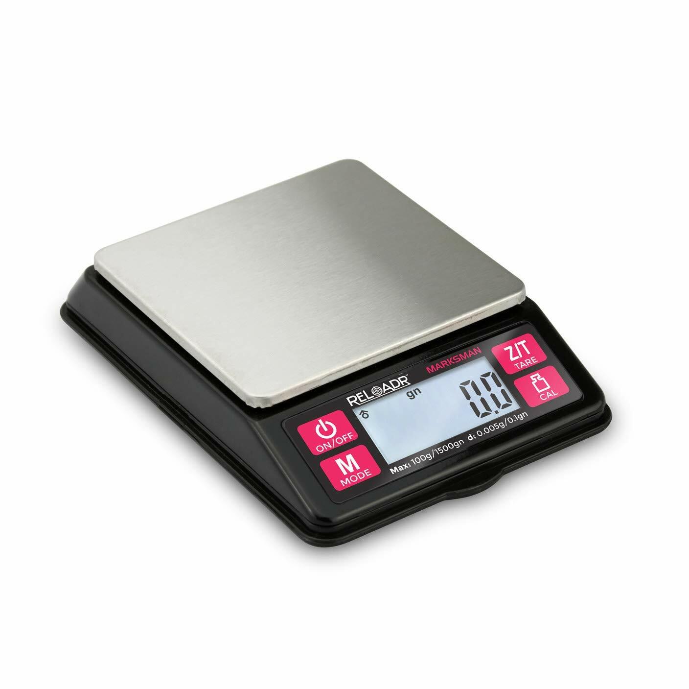 RELOADR Marksman Digital Reloading Scale - (100G X 0.005G - Black) - Digital Mi