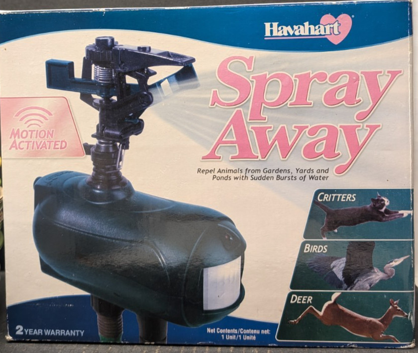 HAVAHART Spray Away Animal Repellent Model No. 5266 Open Box