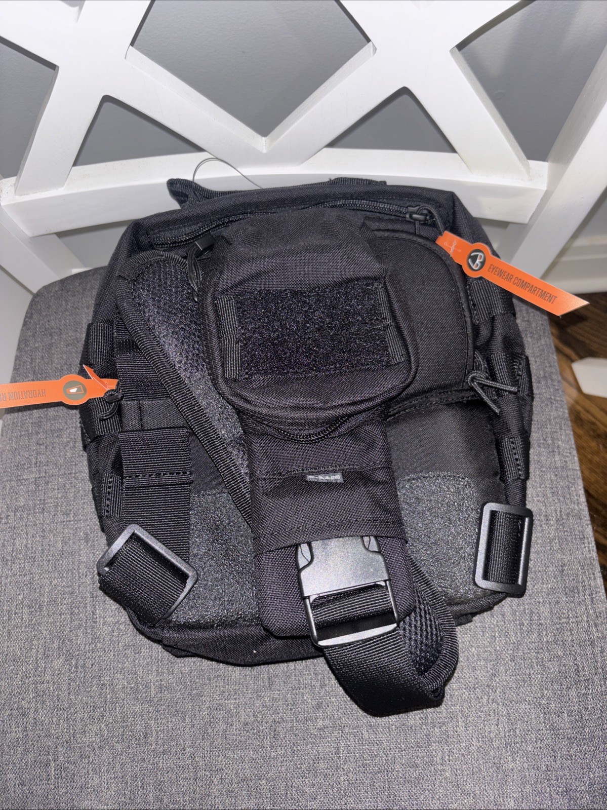5.11 TACTICAL RUSH MOAB 6 SLING PACK MESSENGER BAG - BLACK