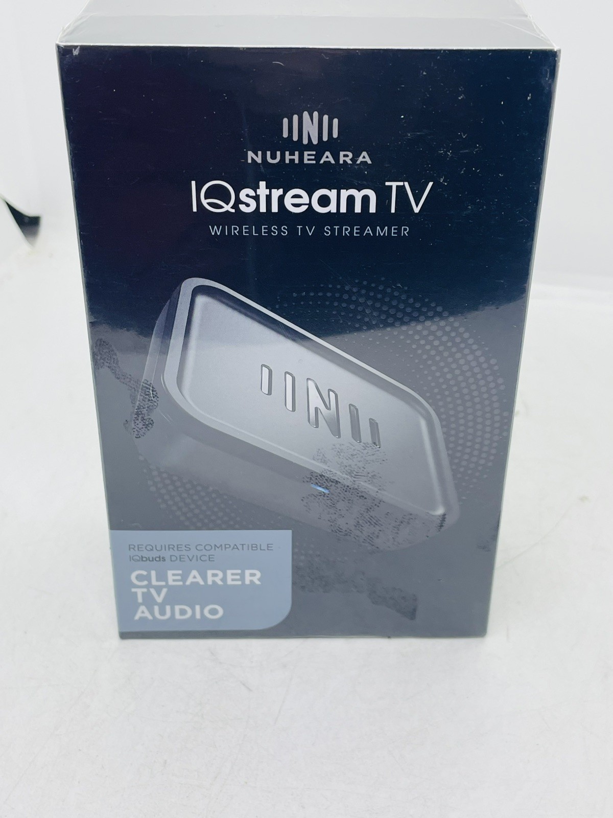 IQstream TV Audio Streamer Hear TV Better by Nuheara Qualcomm aptX Low Latency