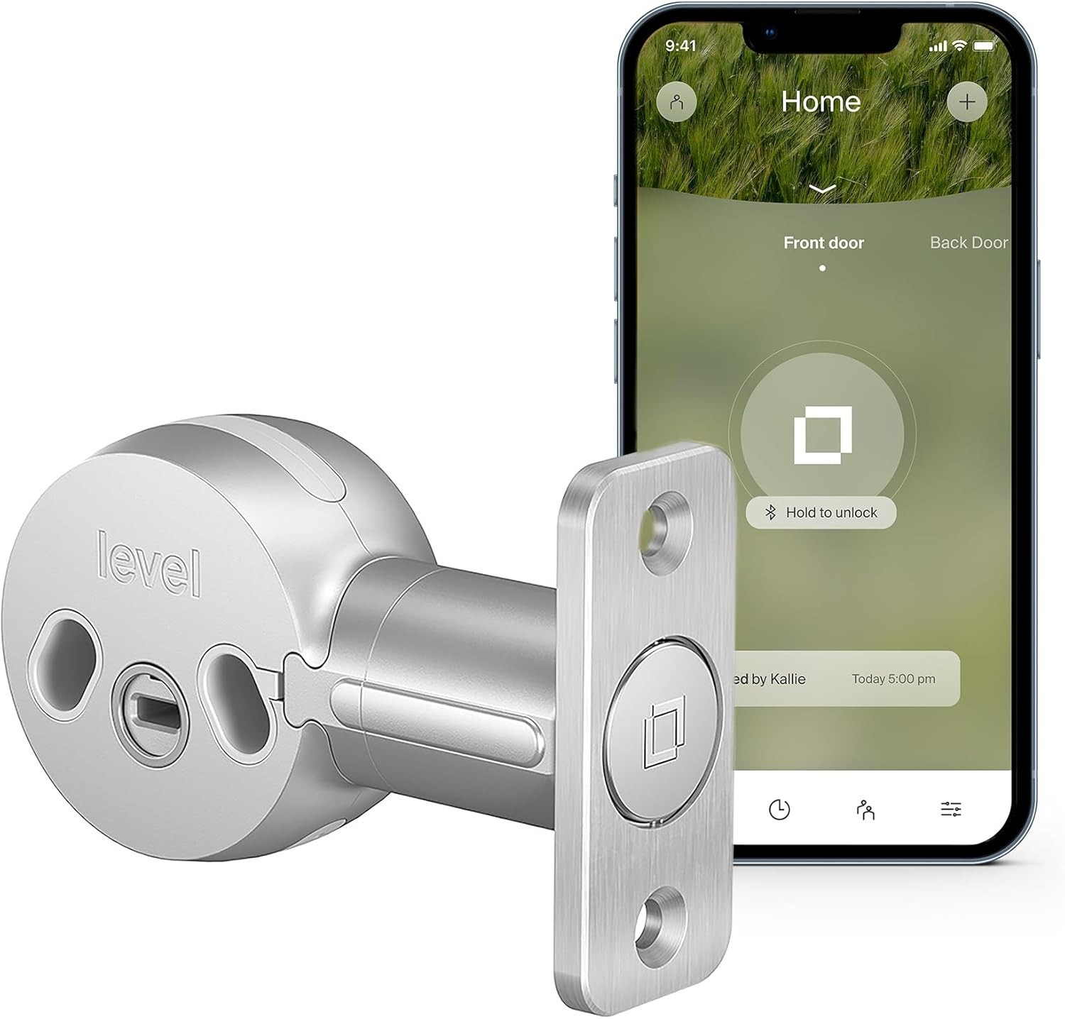 Level Bolt C-D11U A3 Keyless Entry The Invisible Bluetooth Smart Lock Deadbolt E