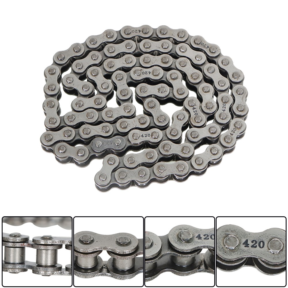 Fit For Coleman CT200U CT200U-EX BT200X 196cc Mini Bike #420 Front & Rear Chain