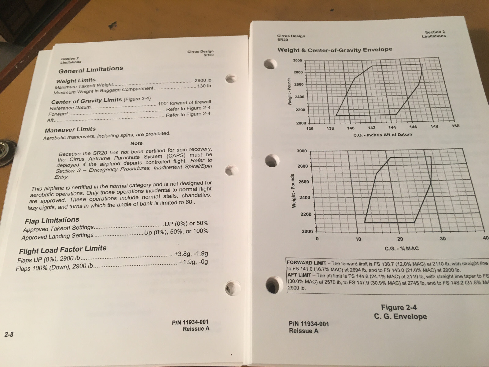Cirrus Design SR20 Pilot's Operating Handbook