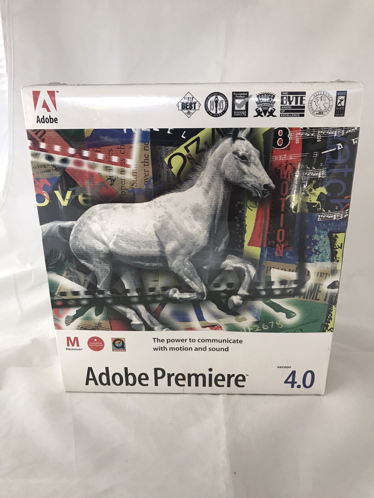 Adobe Premiere Version 4.0 Apple Macintosh Full Retail Box Brand New Sealed