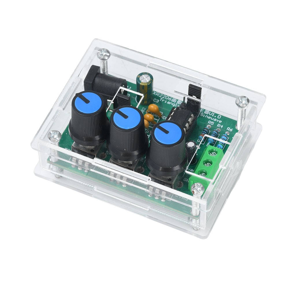 XR2206 Function Signal Generator DIY Kit Sine Square Wave 1Hz -1MHz Adjustable