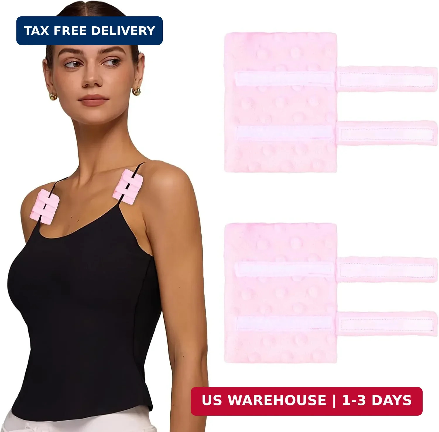 2-Pack Bra Strap Pad Protector for Chest Port, Chemo Ports Pillow, Bra Strap Cus