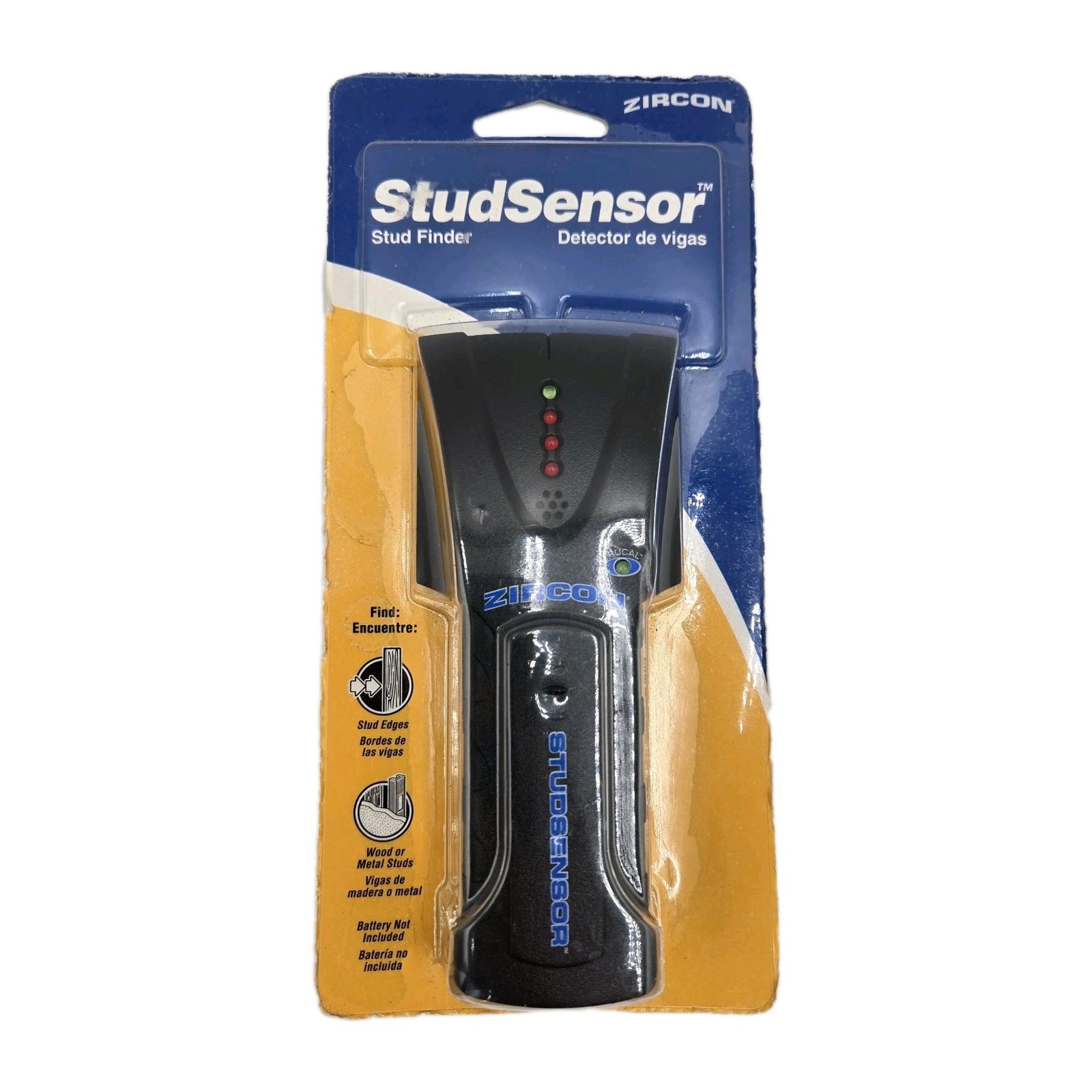 Zircon StudSensor Metal & Wood Stud Finder with TruCal LED - BRAND NEW