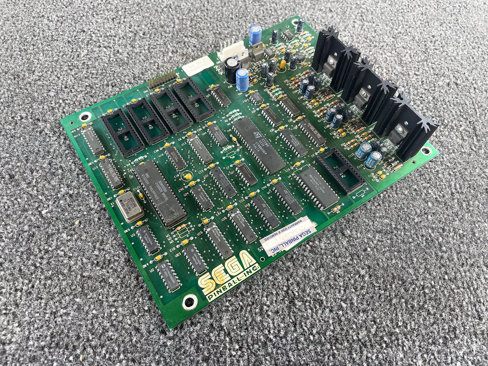 Sega Batman Forever Baywatch Guns N' Roses Pinball Sound Board 520-5126-00