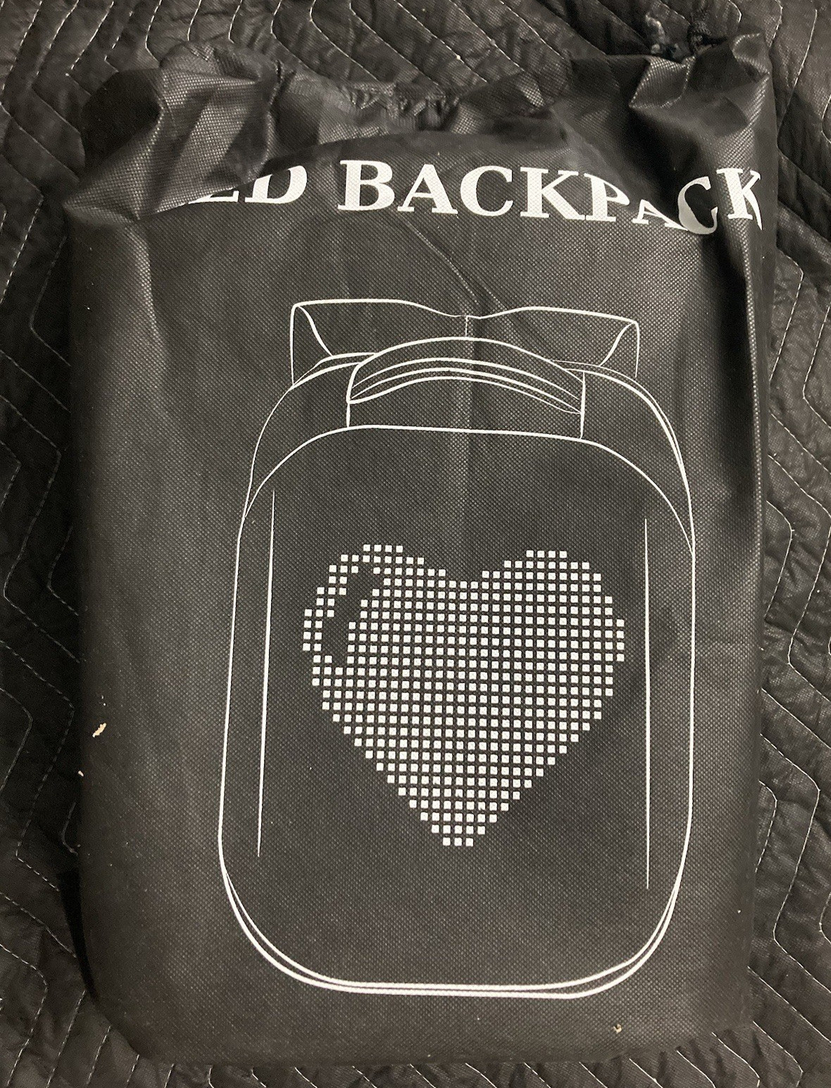 LED Backpack with Full-color screen, Laptop Backpack, DIY programming