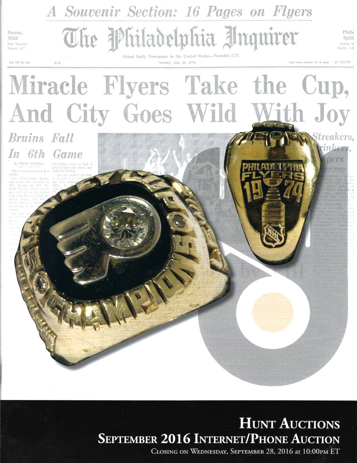 Hunt Auctions Catalogue September 28, 2016 Internet / Phone Auction