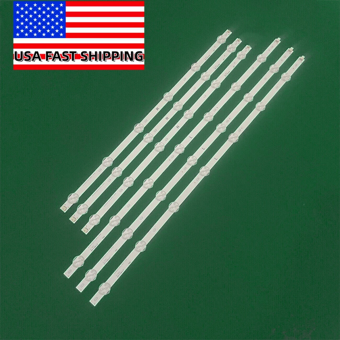 LED Strips For Vizio D55X-G1 SVV550AV9_3X13_L/R_REV00_180306 D55X-G1 LTMDXWAV