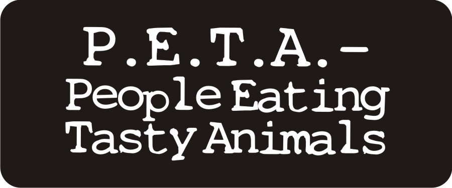 3 - P.E.T.A. Hard Hat Biker Helmet Sticker Bs451 3
