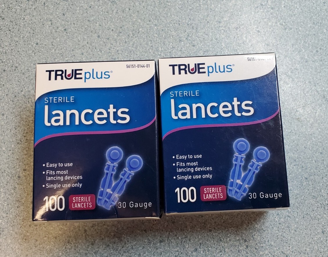 TRUEplus 30 Gauge Lancets - 200 Lancets