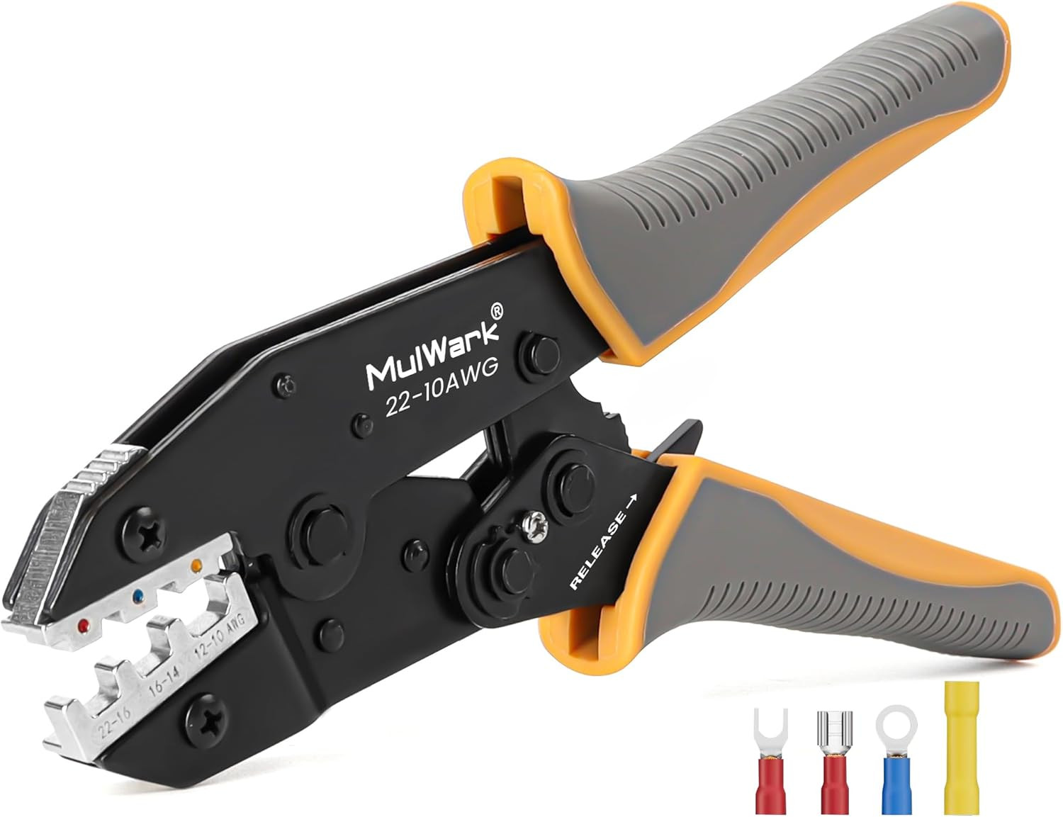 Wire Crimping Tool for Heat Shrink, Wire Crimper AWG 10-22 | Professional Wire C
