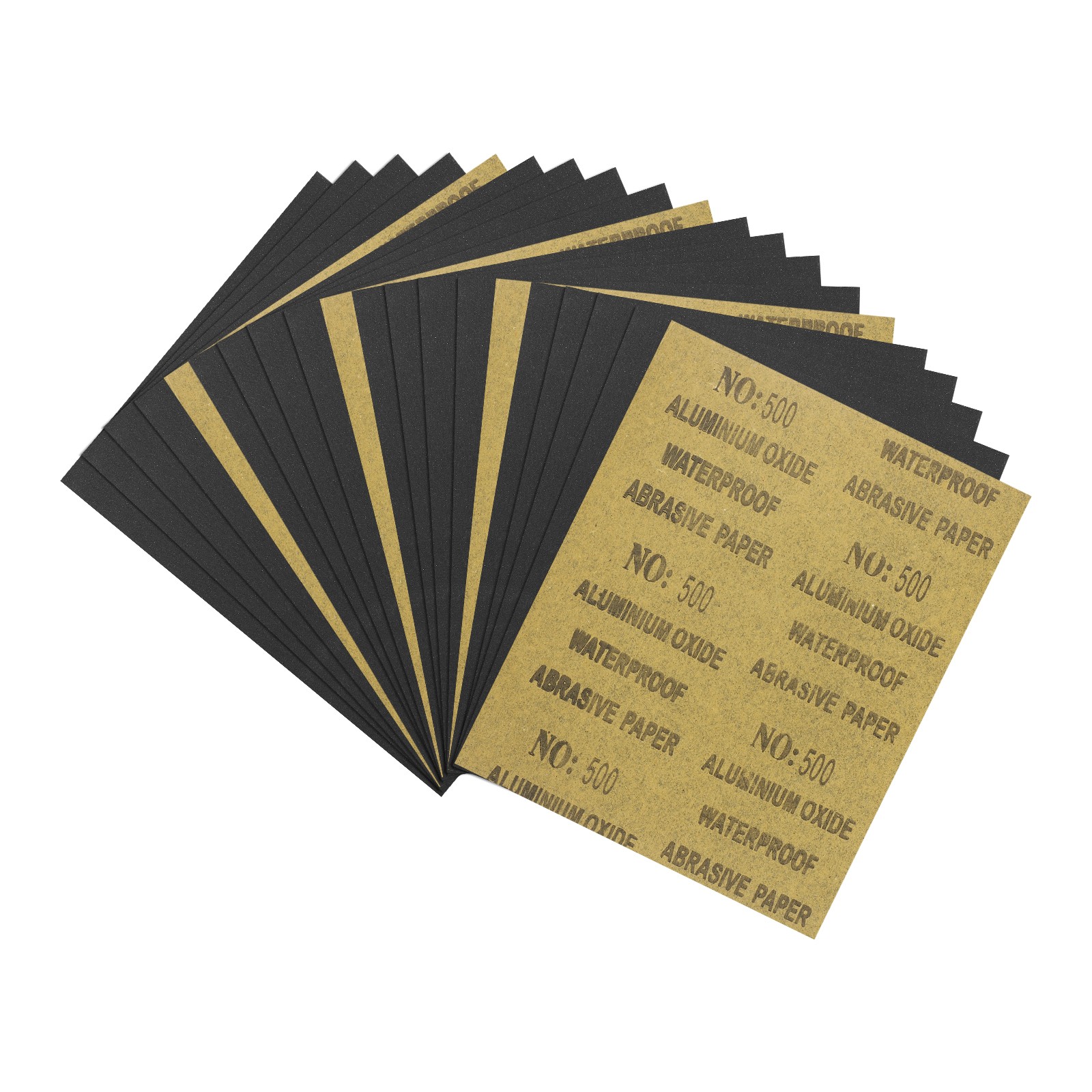 20pcs Sand Papers - [9 x 11 Inch x 500 Grits] Sandpaper Sheets