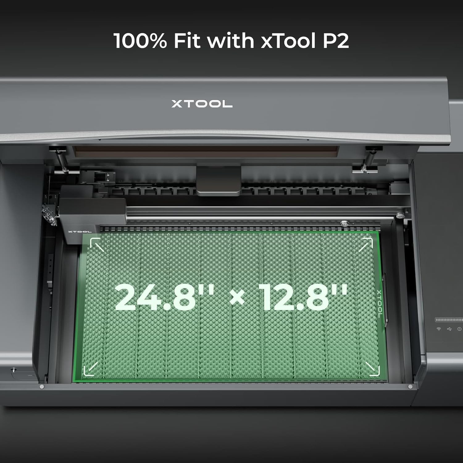 P2 Honeycomb Working Panel 2.0, Suitable for P2, P2S Laser Engraver