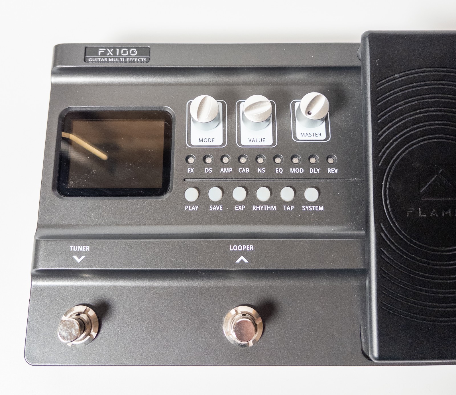 FLAMMA FX100 Guitar Multi Effects Processor Tested Working w/ Adapter