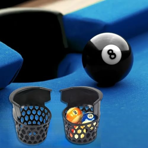6-Pack Pool Table Pockets Replacement – Universal Fit for fit Replacement