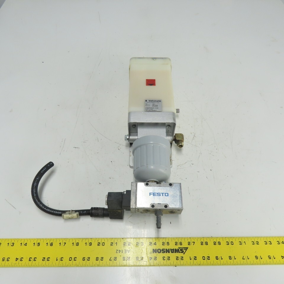 Bielomatik AB P Single Piston Lubrication Pump 60Bar Max