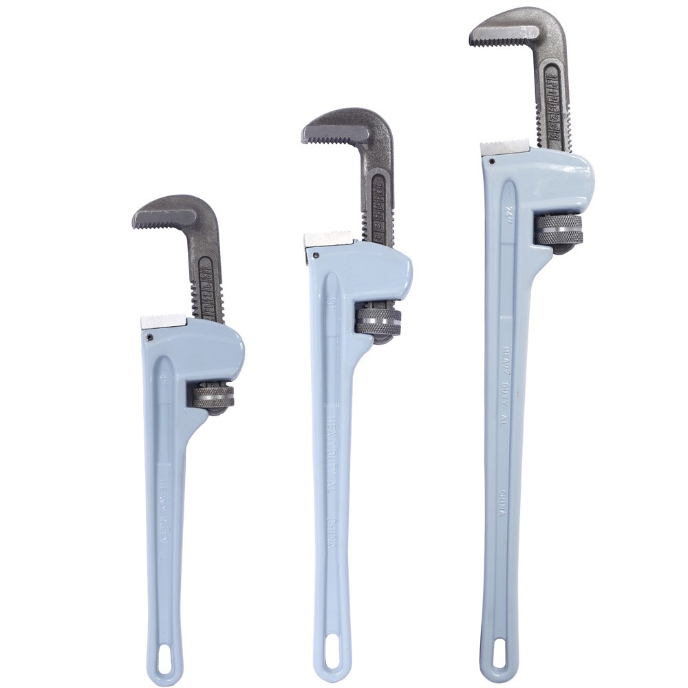 3 pcs Aluminum Pipe Wrench Set 14", 18", 24" Hand Tools