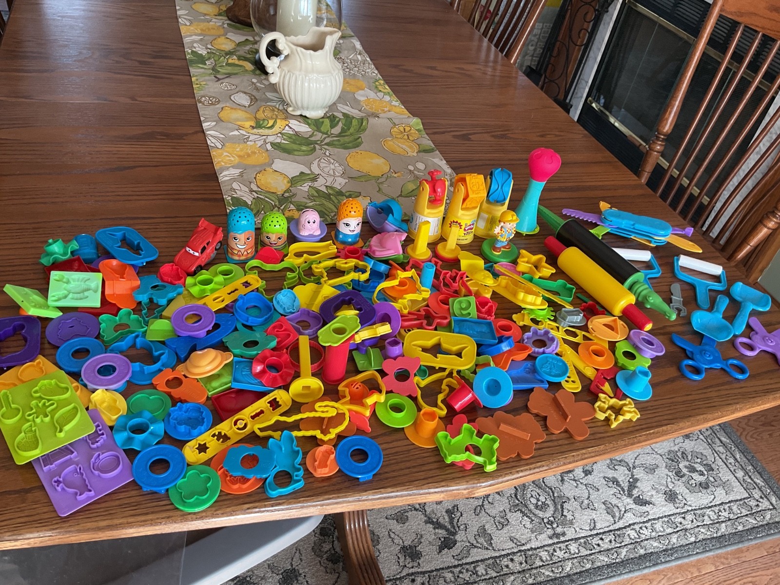 🔥165 PCS-Play-Doh Accessories Tools Cutters Molds Rollers Huge Lot NICE!!!