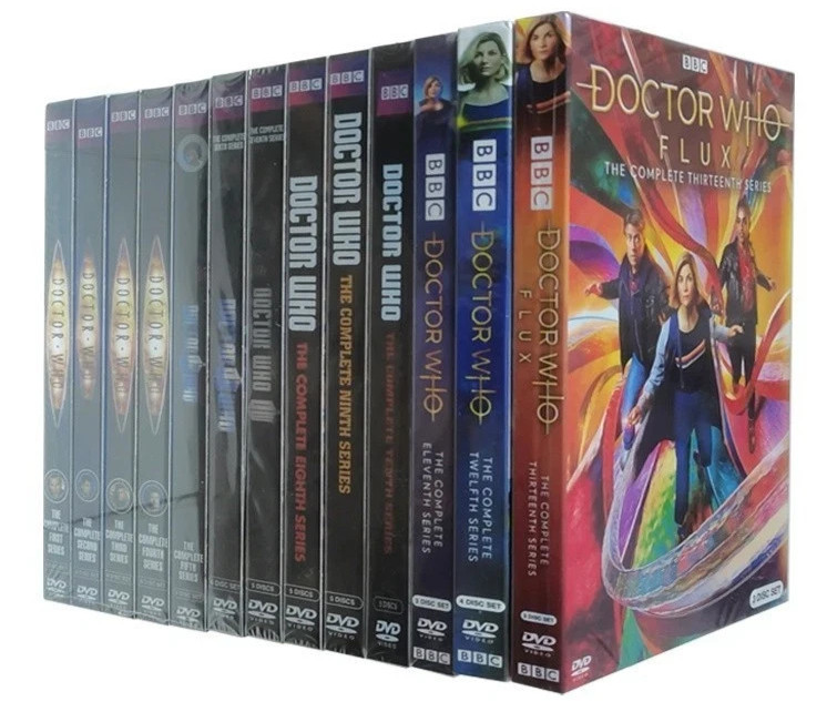 Doctor Who: The Complete Series Seasons 1-13  DVD 65-Disc Set