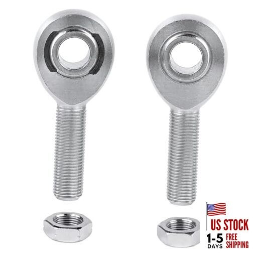 3/4” Heim Joints Rod End Kit, Right and Left Hand Thread 750” 3/4inch-1 Pair