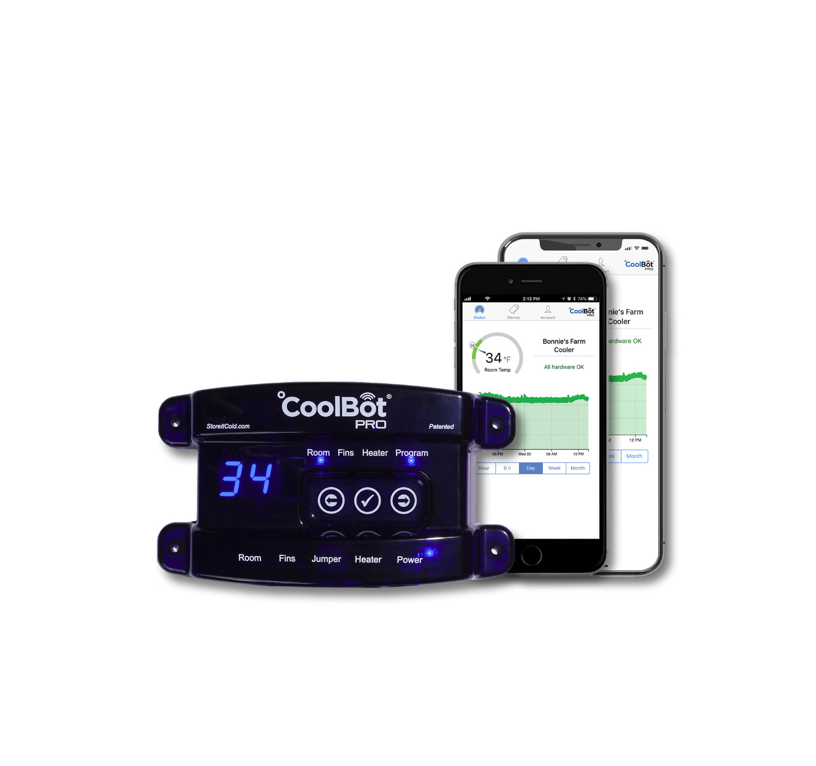 CoolBot Pro - Walk-in Cooler Temperature Controller with WiFi Connectivity