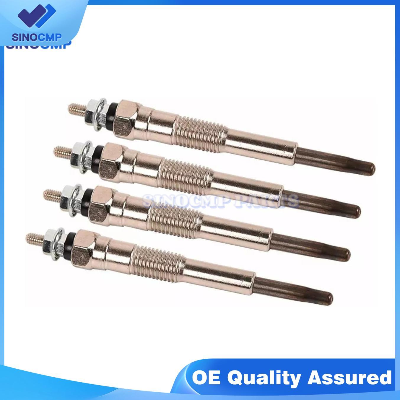 New 4 pcs Glow Plugs 19850-67030 19850-67020 for Toyota 1KZ 1KZ-T 1KZ-TE Engine