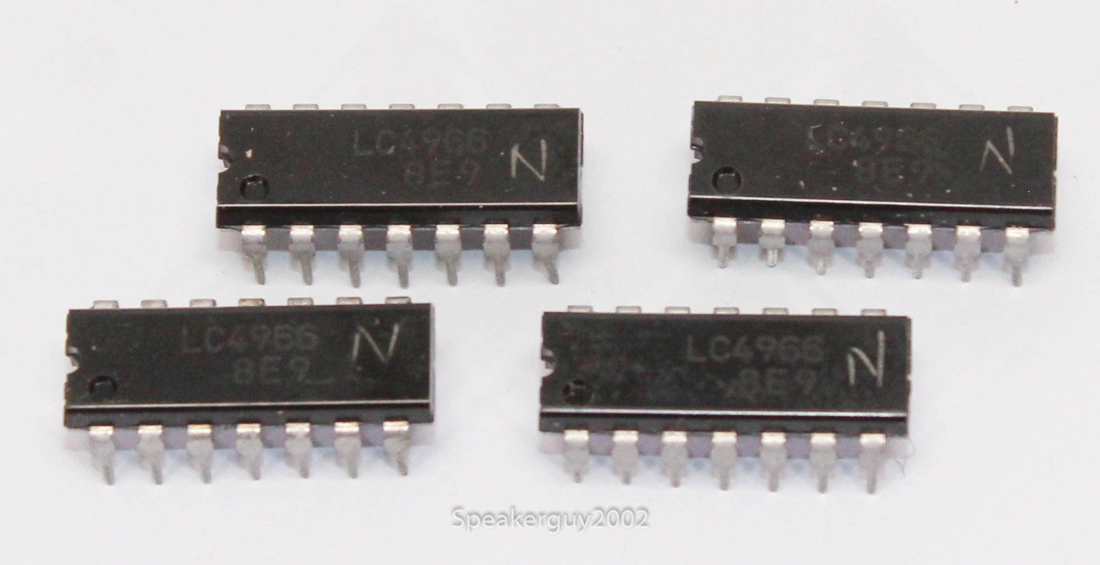 4 Pieces -- LC4966 Dip-14 Integrated Circuit - IC