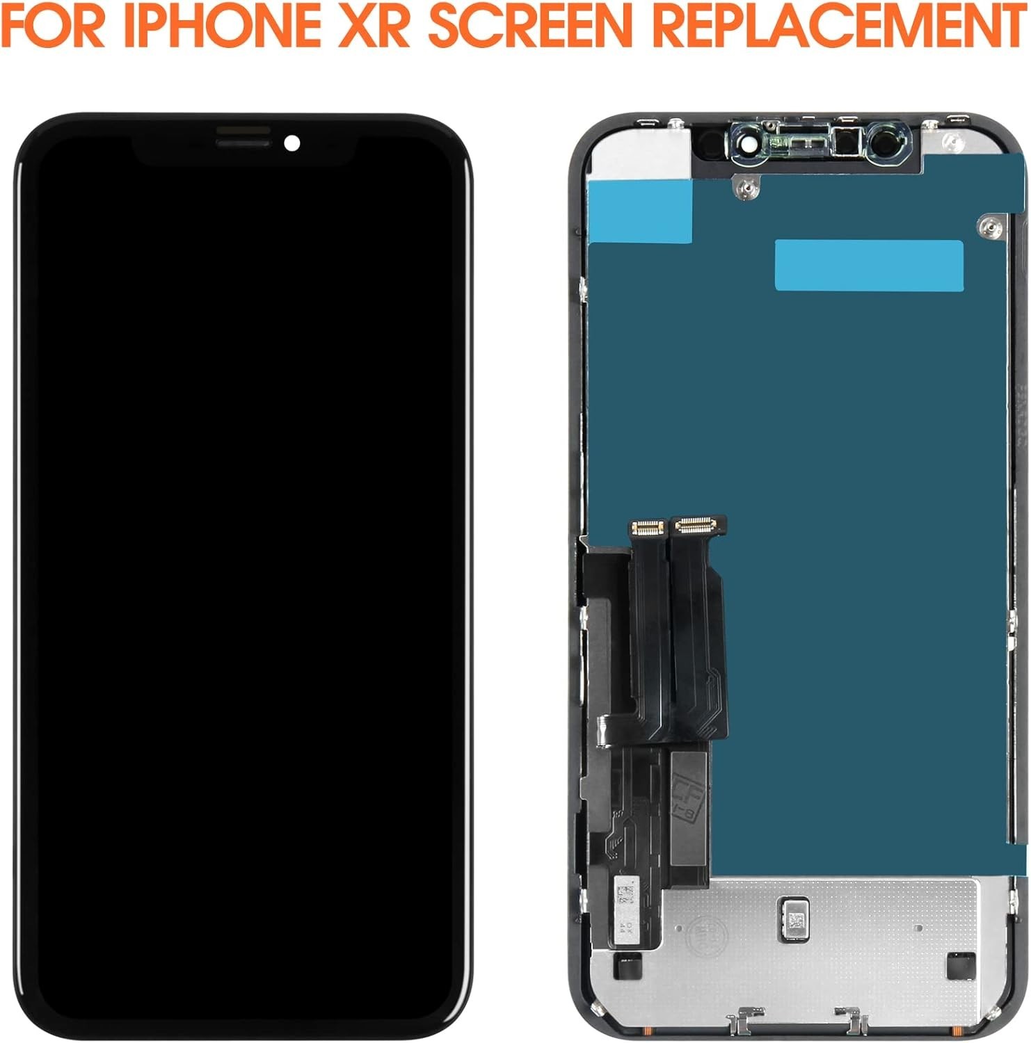 For iPhone XR LCD Display Touch Screen Replacement Digitizer Assembly Repair Kit