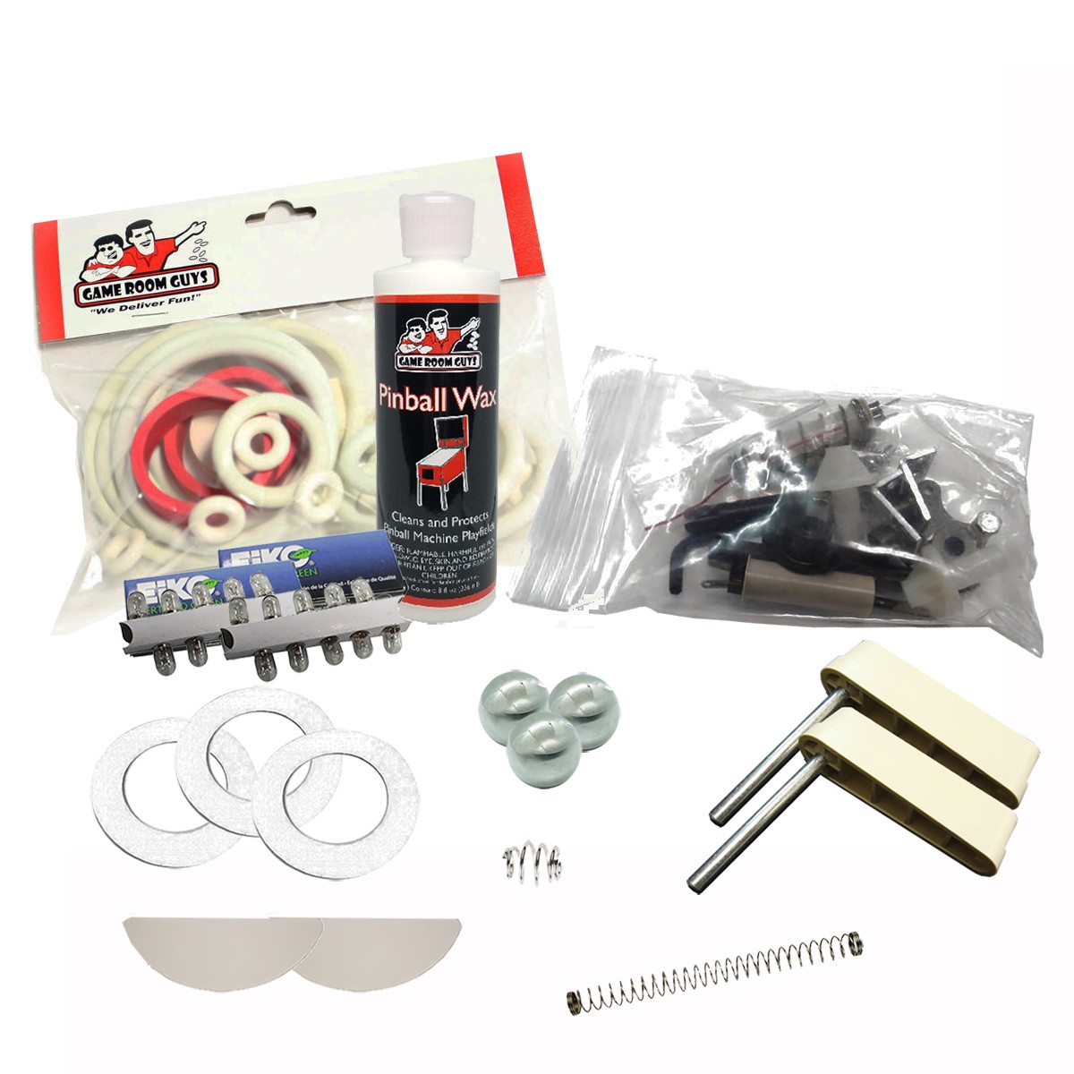 1974 Bally Delta Queen Pinball White Premium Maintenance Kit