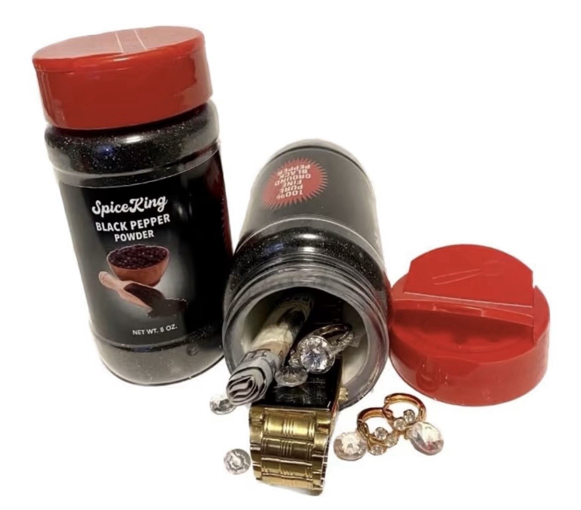 Pepper Diversion Safe Decoy Security Stash Can Safe Weighted Fool Proof
