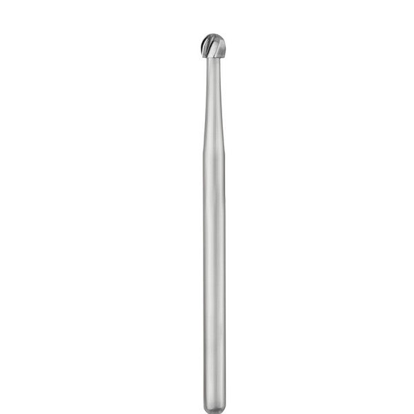SS White HP #6 Round Carbide Bur for Slow Speed Straight Nose Cone, Pack of 10