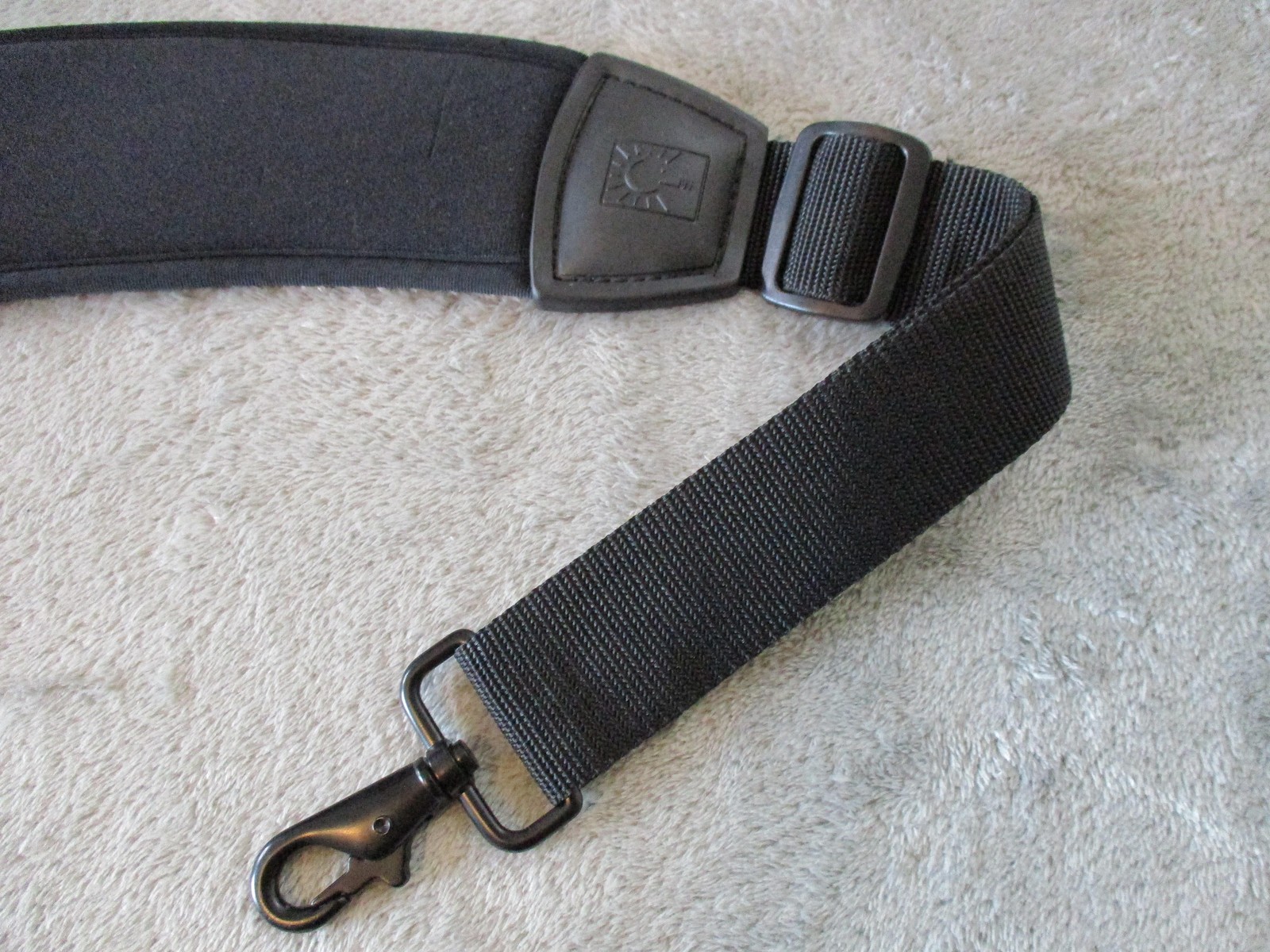 Case Logic Shoulder Strap Black Adjustable Padded Replacement Bag Luggage Nylon