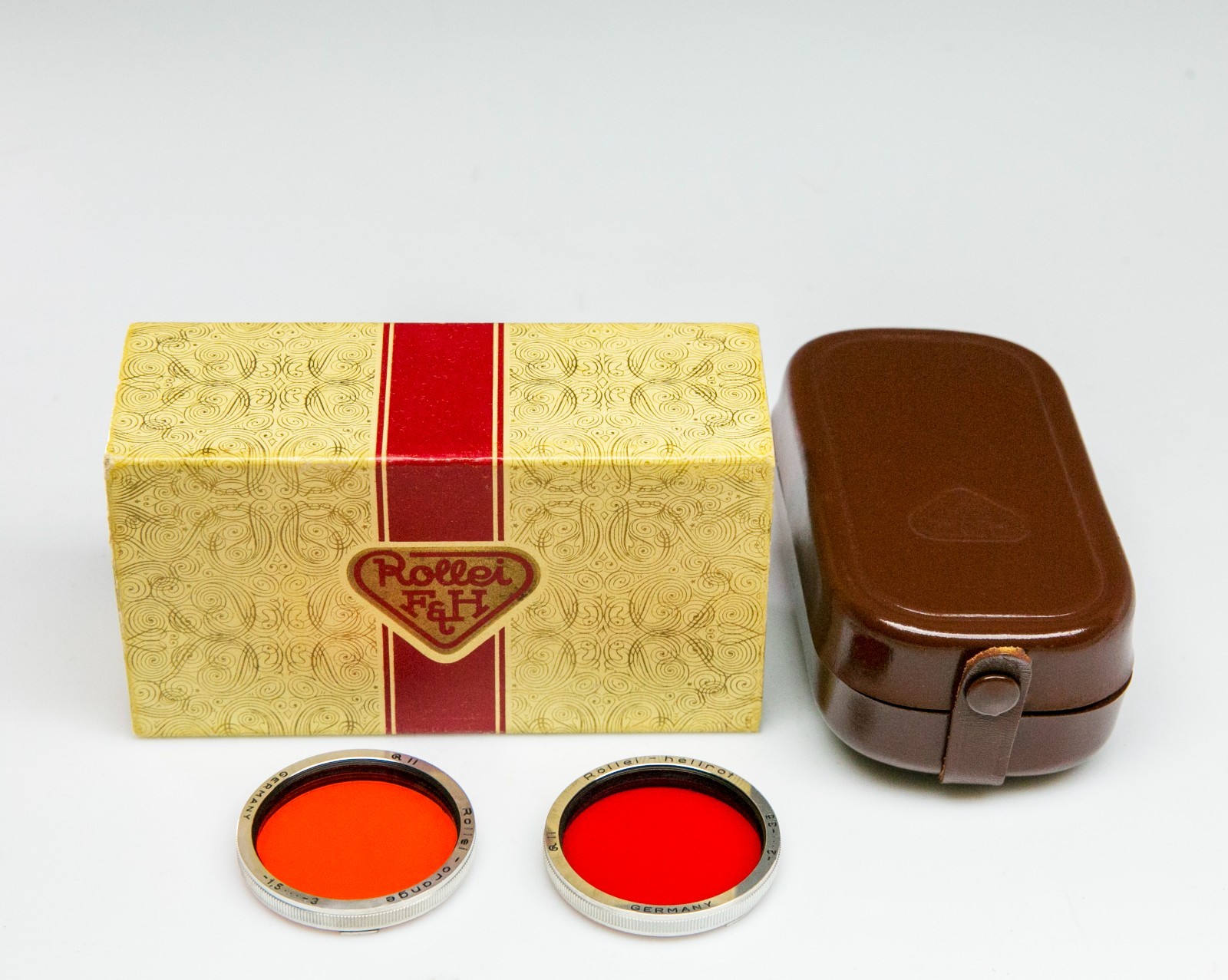Rollei R II Filter Kit Orange + Hellrot R II (Round) Bayonet