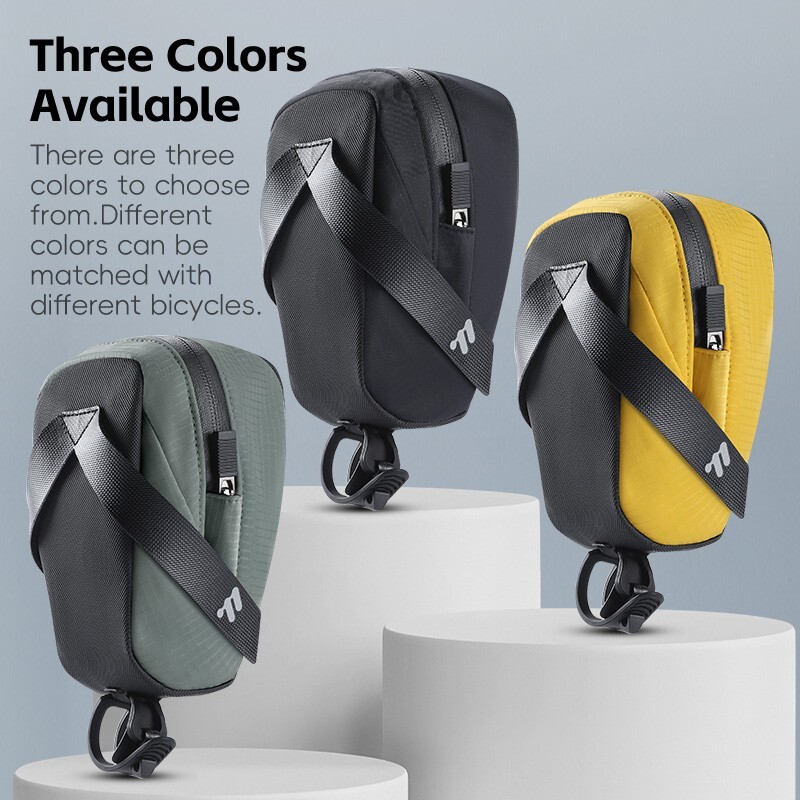 WEST BIKING Bike Saddle Bag Bicycle Seat Bag Under Seat BikeTail Storage Pouch