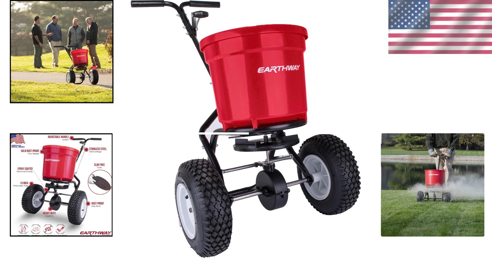 Moisture-Resistant Seeder, Lifetime Support