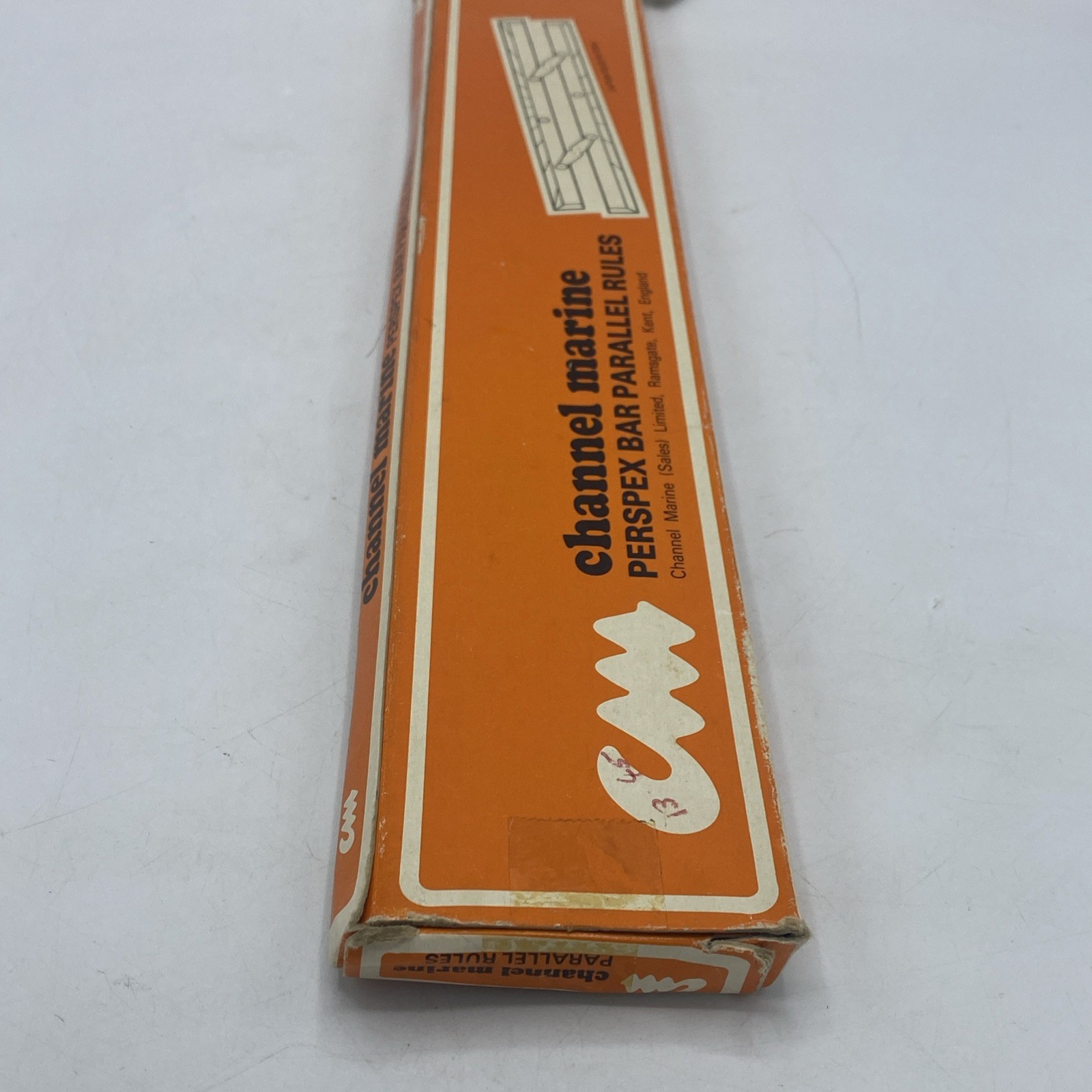 Channel Marine Perspex Bar Parallel Rules Captain Fields Boxed