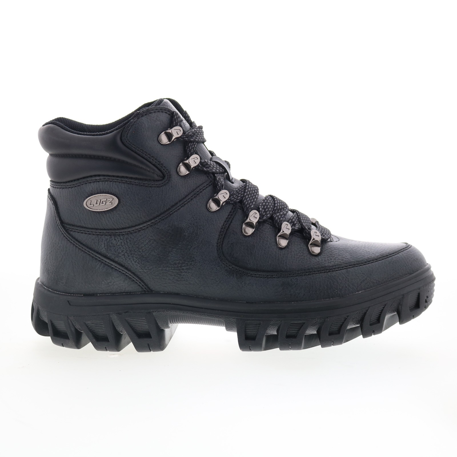 Lugz Colorado MCOLORGV-001 Mens Black Synthetic Lace up Casual Dress Boots