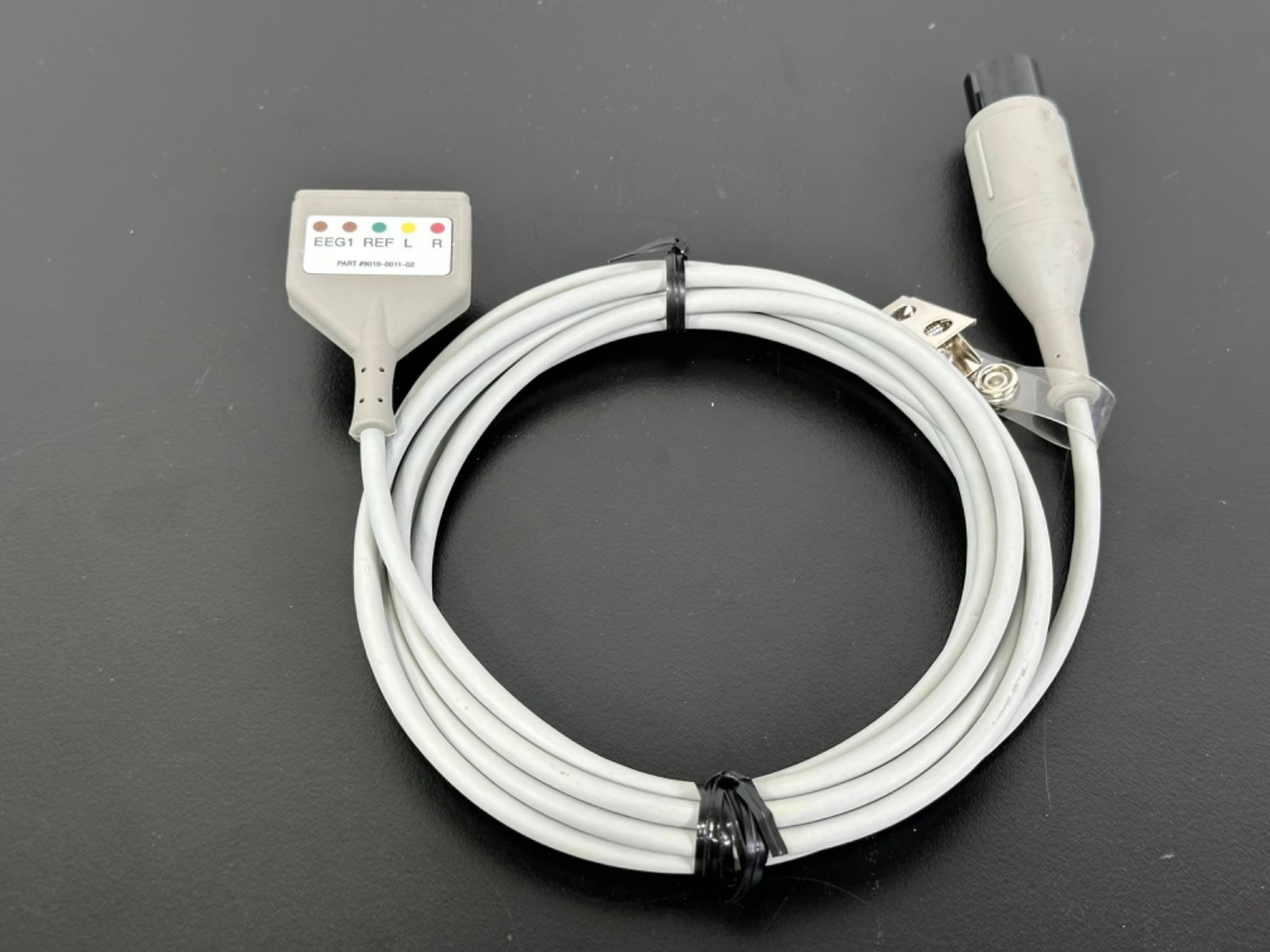 MECTA ECG EMG Safety Monitor Cable Part # 9010-0011-02 Medical Lead Wire