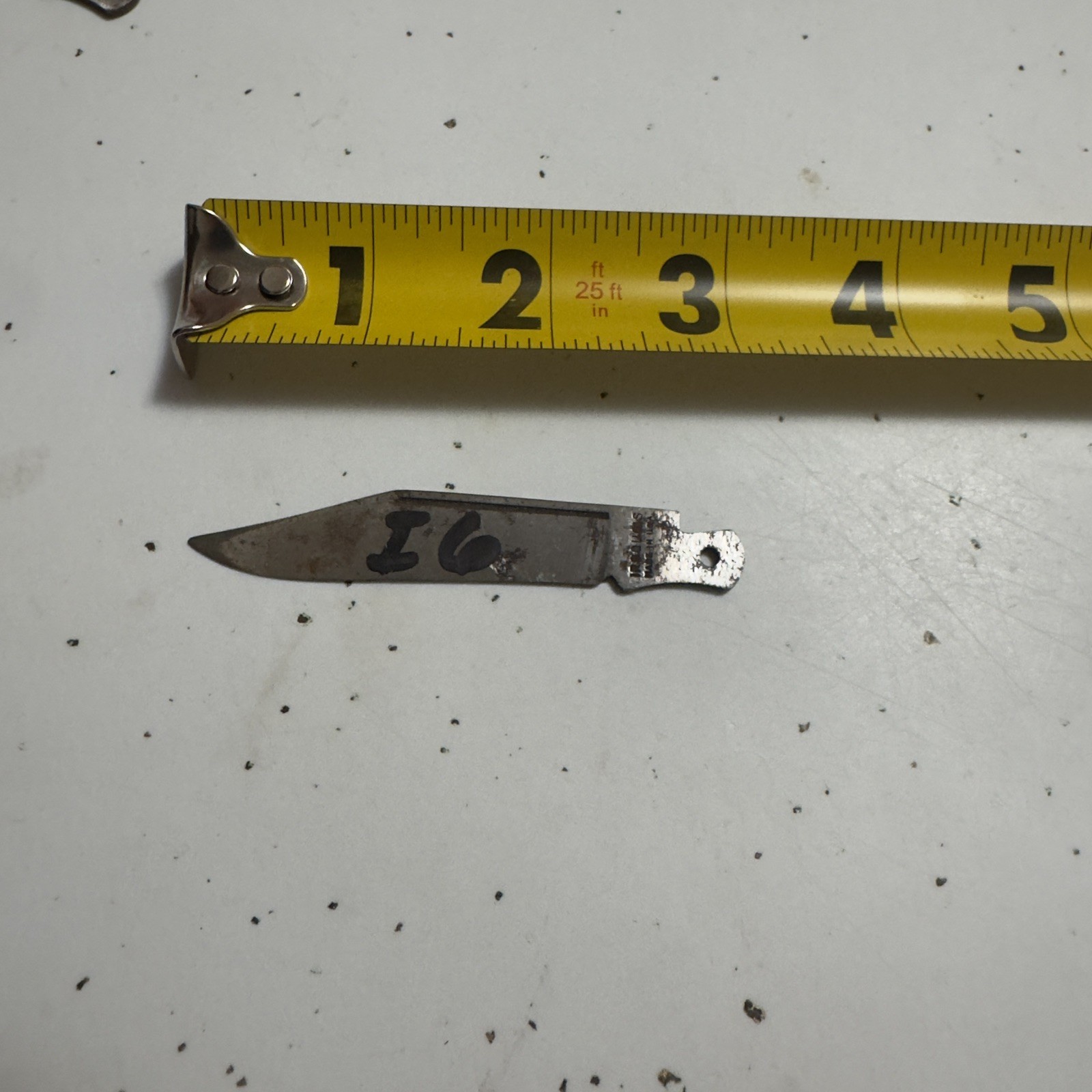 IROQUOIS CUTLERY CLIP KNIFE BLADE PARTS/ REPAIRS C. 1920-1960s STOCK JACK CATTLE