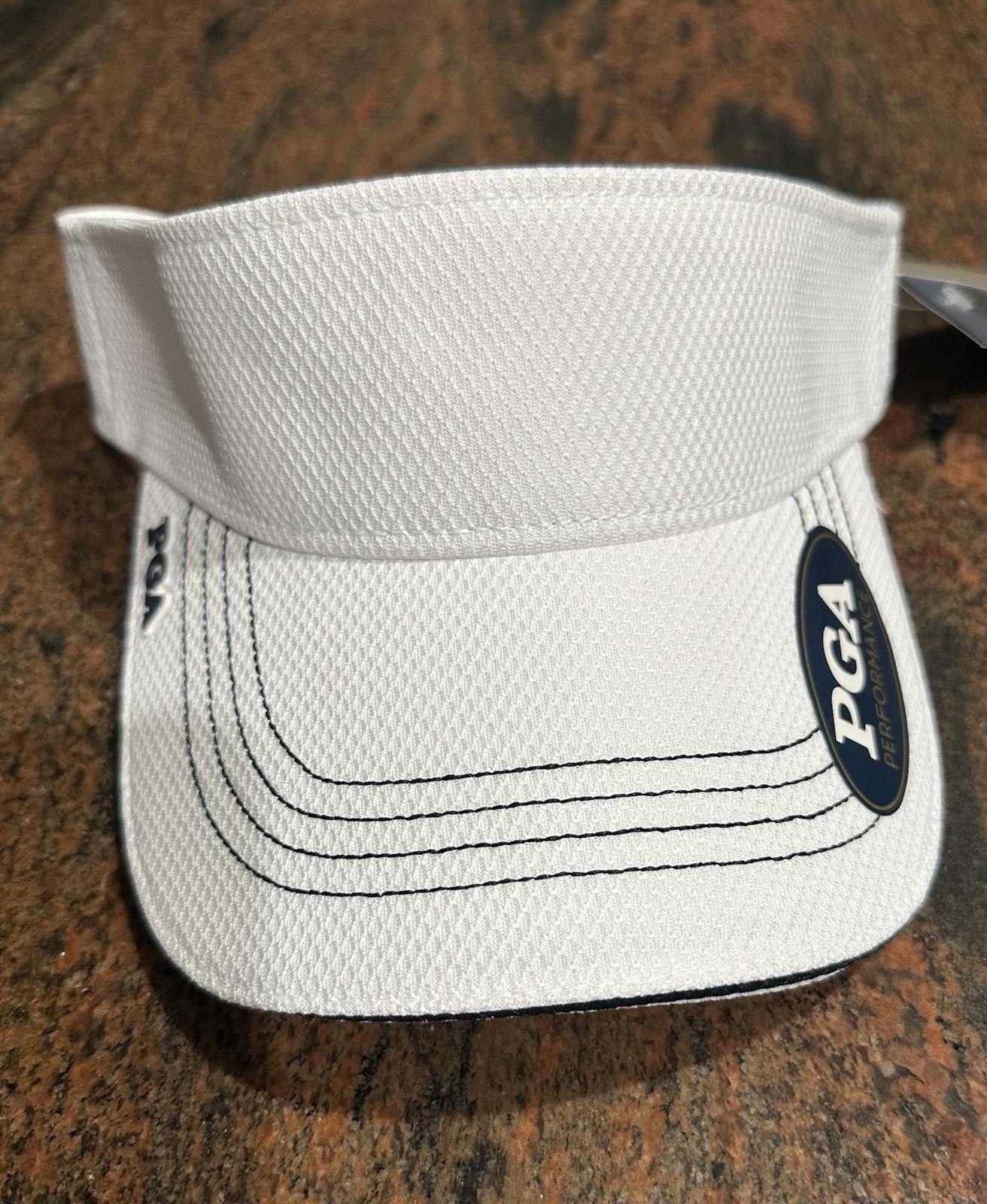 Genuine PGA Performance Golf Visor - NWT - Adjustable One Size Fits All