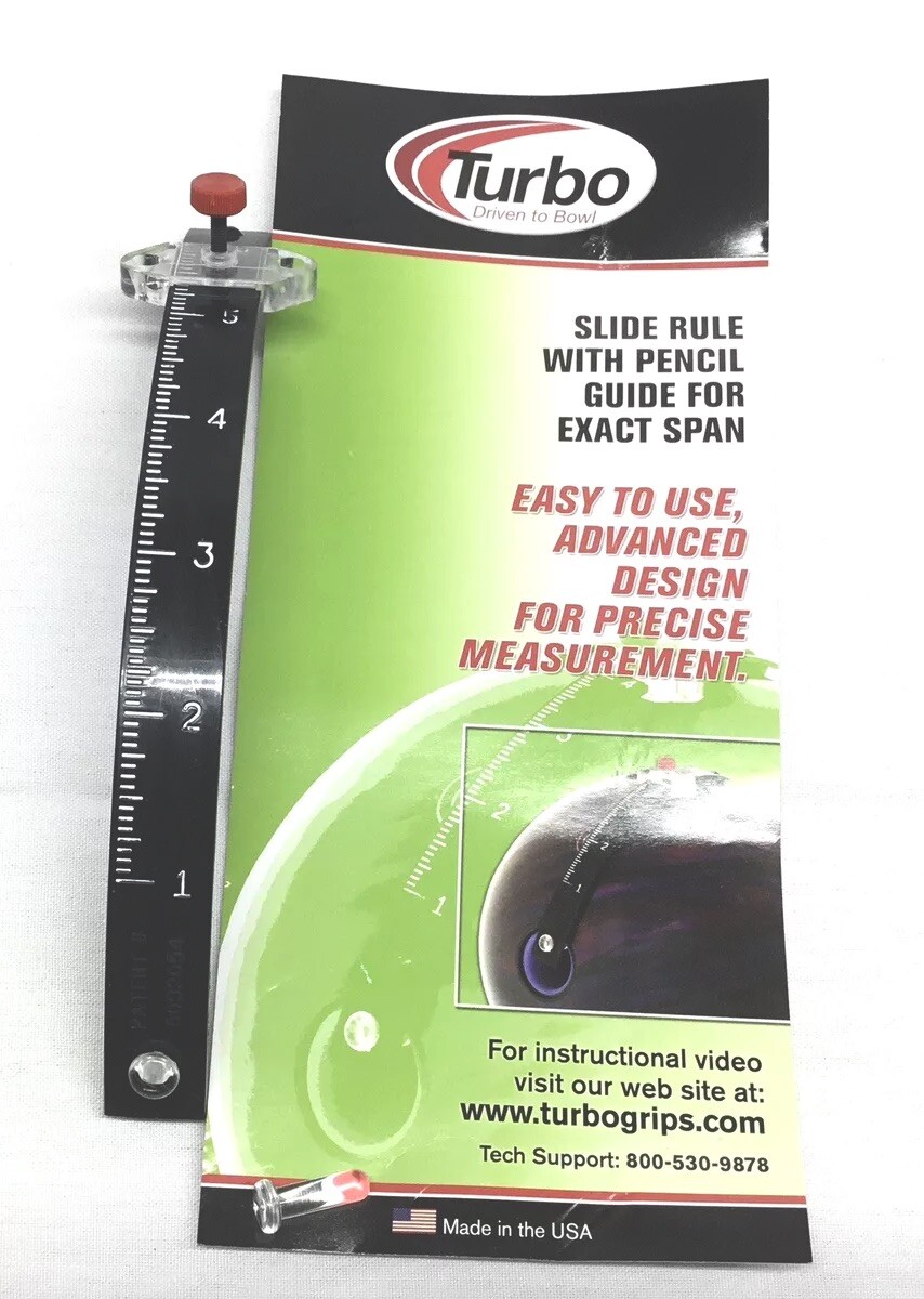 Turbo Slide Rule Span Gauge With Marking (2) Pencils