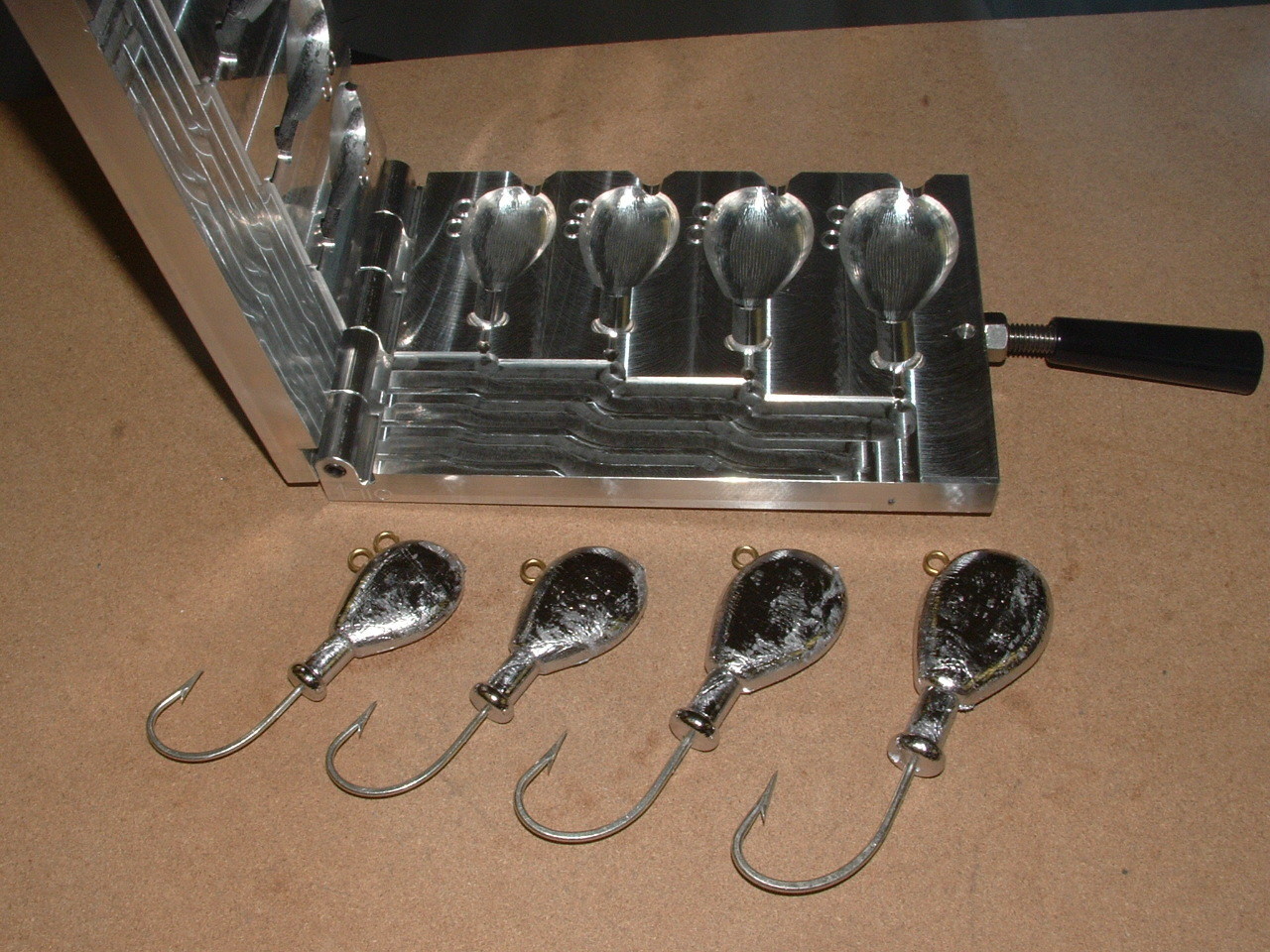 Saltwater Butterbean -2 Jig mold 5, 6, 8, 10oz CNC Aluminum