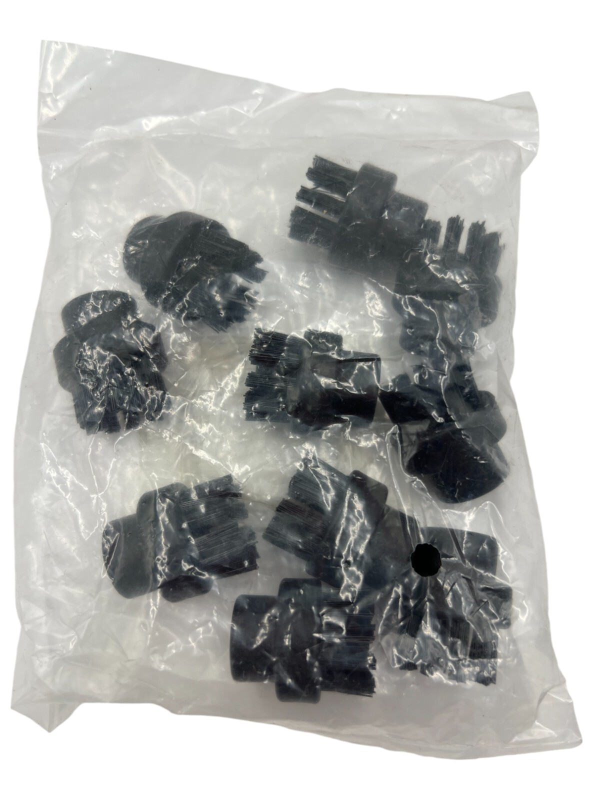 Bag of 10-Dupray Small Nylon Brushes - Hard-to-Reach Places Precision Cleaning