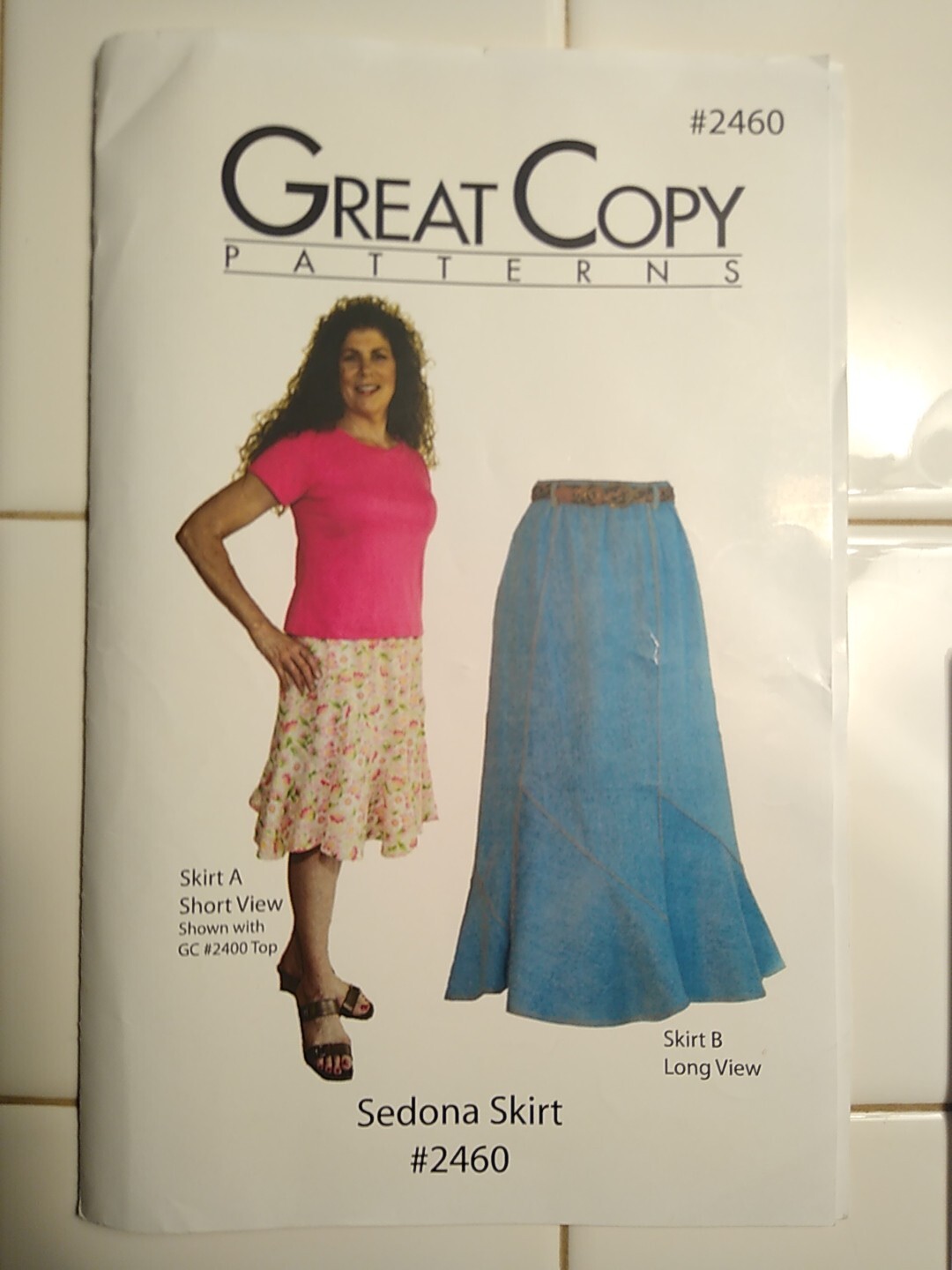 Great Copy 2460 Misses Sedona Skirts Sewing Pattern Size XXS-XXL UNCUT