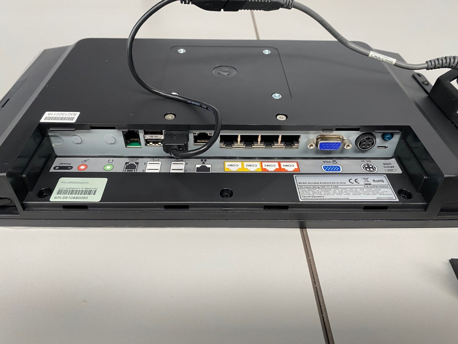 Touch Dynamic ARA500NNWN-0189 14" Wall Mount AIO