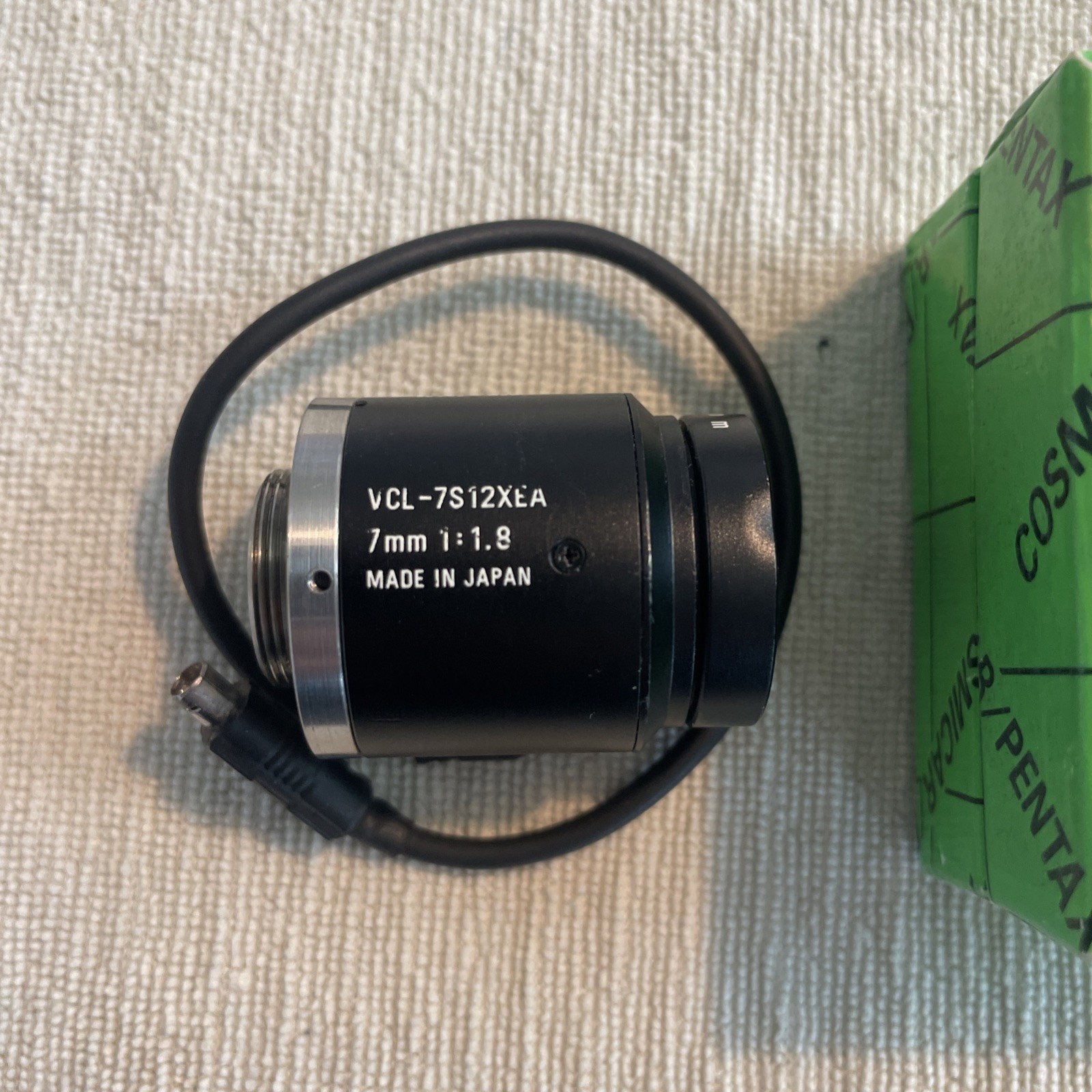 Sony VCL-7s12xea NF-Mount, 7mm dc Iris Lens, for xc-999 003 55 777 xc999 xc777
