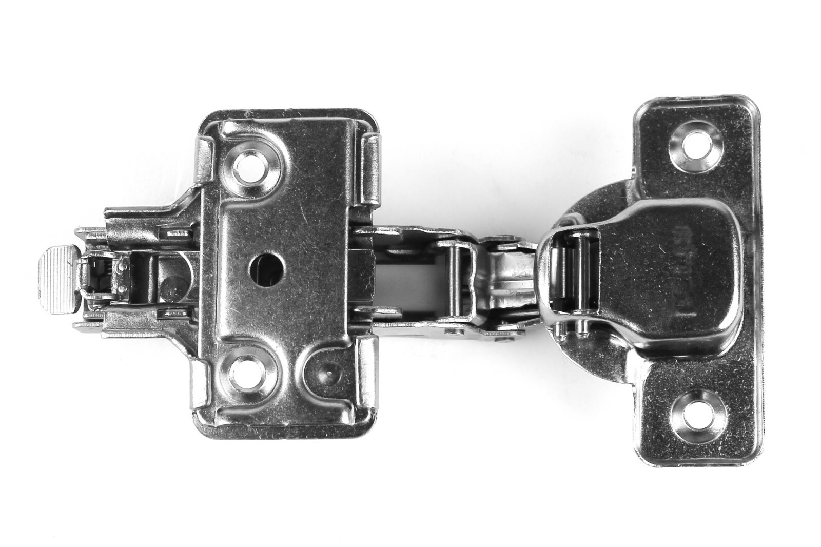 Berta Half Overlay Soft Closing Frameless Cabinet Hinges (40 Pack)